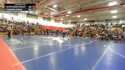 107 lbs Consolation - Alyvia Meigh Schultz, Goffstown vs Charlene Haddad, Merrimack