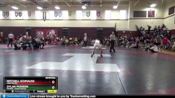 106 lbs Semifinal - Dylan Munson, Prairie, Cedar Rapids vs Mitchell Schmauss, Crestwood