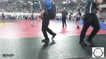 105 lbs Round Of 32 - Paulina Ibarra, Putnam City West vs Abygail Ackers, Broken Arrow Girls Junior High