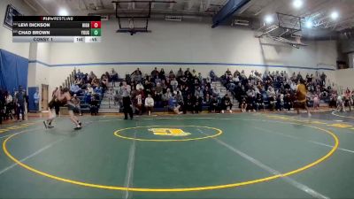 114 lbs Consy 1 - Levi Dickson, Highlands vs Chad Brown, Yough