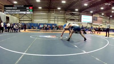 215 lbs Semifinal - Arsen Avakyants, Foothill vs Hudson Koch, Mcqueen