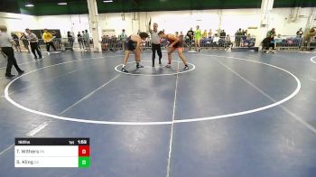 182 lbs Consi Of 16 #1 - Tyler Withers, PA vs Sonny Kling, CA