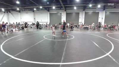 46 lbs Quarterfinal - King Vicente, Juggernaut WC vs Oliver Cortez, Madera Grapplers WC