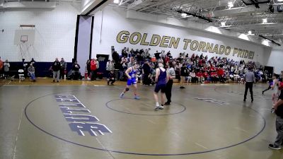 160 lbs Champ. Round 1 - Damion Rittenhouse, Summit Academy vs Carmine Battaglia, Beaver County Christian School