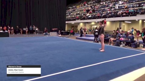 Addy Harrison - Women's Group, St. Louis Gym Centre - 2021 Women's Xcel Region 4 Championships