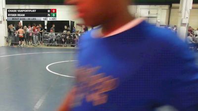 90 lbs Round Of 32 - Chase VanPortfliet, MI vs Ryder Ream, PA
