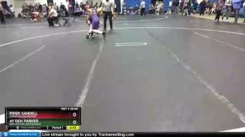 115 lbs Round 3 - Piper Sandell, Stockton Renagades vs Ay`Den Parker, Burlington Grayhounds