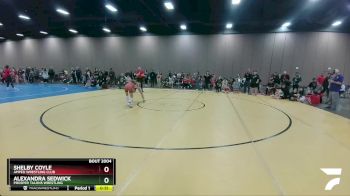 113-118 lbs Round 1 - Shelby Coyle, Amped Wrestling Club vs Alexandra Sedwick, Prosper Talons Wrestling