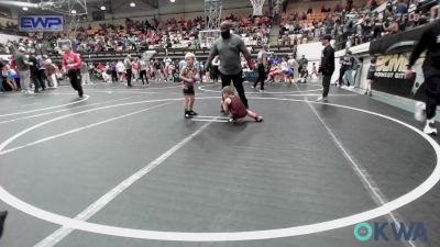 52 lbs Consi Of 16 #2 - Owen Mccool, Elgin Wrestling vs Keaton Fuller, Comanche Takedown Club