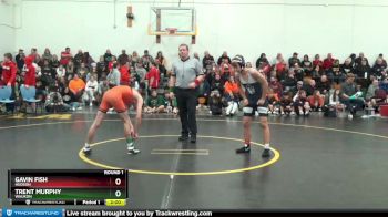DIVISION 2 lbs Round 1 - Trent Murphy, Waukon vs Gavin Fish, Hudson