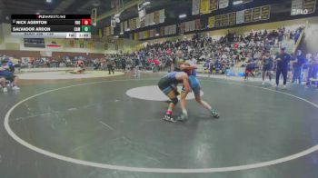 138 lbs Champ. Round 2 - Nick Agerton, Frontier vs Salvador Ardon, Camarillo