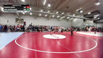 215 lbs Cons. Round 4 - Riggdon Smith, Cheyenne Central vs Max Castellanos, Greeley West