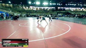 165 lbs Champ. Round 2 - JT Bowers, West Laurens vs Courtland Campbell, Merritt Island