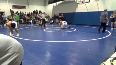 166-171 lbs 1st Place Match - Brock Aeschliman, North Fayette Valley vs Gabe Sanchez, Independence