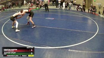 118 lbs Cons. Round 3 - Easton Utley, JWC vs Denton Martin, Uintah Wrestling