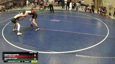 118 lbs Cons. Round 3 - Easton Utley, JWC vs Denton Martin, Uintah Wrestling