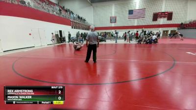 144 lbs Round 5 - Rex Armstrong, Lewisville Flower Mound vs Mason Walker, Weatherford