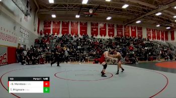 150 lbs Champ. Round 1 - Gabriel Mendoza, Grand Valley vs Trace Prigmore, Central Of Grand Junction