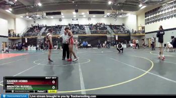 170 lbs Champ. Round 2 - Xander Hobbs, Indiana vs Brenton Russell, Warren Wrestling Academy