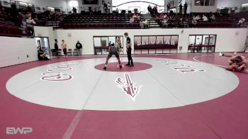 132 lbs Final - Zechariah Tecumseh, Wilson-Henryetta vs Blaine Morgan, Henryetta HS