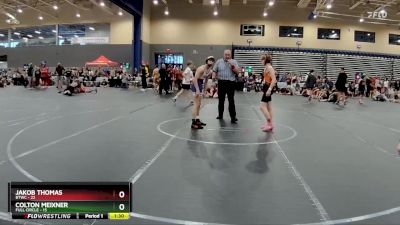 110 lbs Round 3 (4 Team) - Jakob Thomas, BTWC vs Colton Meixner, Full Circle