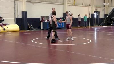 103 lbs Cons. Round 3 - Benjamin Hickman, SJCI vs Andrew Grath, St. Anthonys