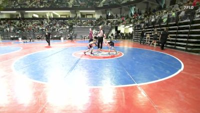 60 lbs Round Of 16 - Kaden Smith, The Storm Wrestling Center vs Bryce Godwin, Dragons Junior Wrestling Club