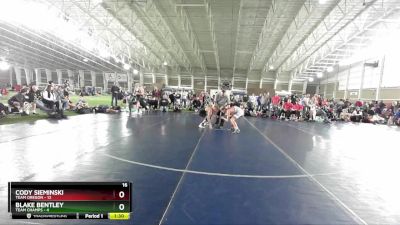 106 lbs Round 3 (4 Team) - Blake Bentley, Team Champs vs Cody Sieminski, Team Oregon