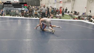 144 lbs Cons. Sub-rd Of 16 - Jaken Updike, Alber Athletics vs Braedyn Stasa, Empyre Wrestling Club