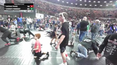 45 lbs Champ. Round 1 - Nathan Frank, Tomah/LAW vs Averett Finnessy, Oregon Wrestling Club