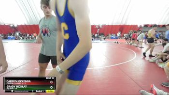 144 lbs Quarters & Wb (16 Team) - Waylon Hargrove, Aquinas vs Carson Patch, Canton C-Hawks A