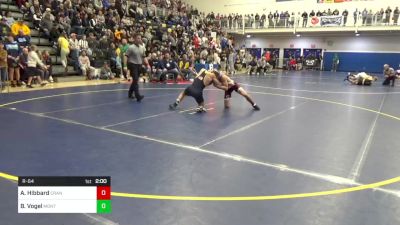 133 lbs R-64 - Aaden Hibbard, Cranberry vs Blaize Vogel, Montoursville