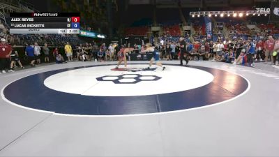 190 lbs Semis - Alex Reyes, NJ vs Lucas Ricketts, KY
