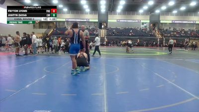 197 lbs Cons. Round 2 - Payton Lyons, Pikeville vs Jostyn Zayas, Lindsey Wilson (Ky.)