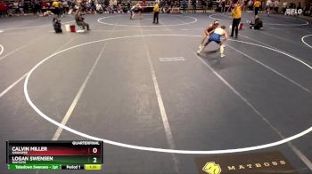 133 Championship Bracket Quarterfinal - Logan Swensen, Wayzata vs Calvin Miller, Shakopee