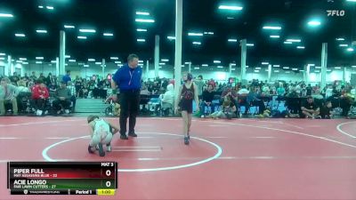 76 lbs Round 8 (10 Team) - Piper Full, Mat Assassins Blue vs Acie Longo, Fair Lawn Cutters