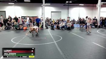 48 lbs Semis (4 Team) - JJ Denny, Rebellion vs Nick Johnson, NC National Team