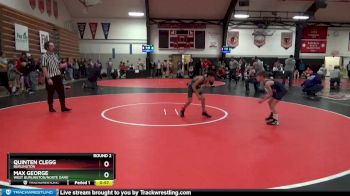 1 lbs Round 2 - Quinten Clegg, Burlington vs Max George, West Burlington/Norte Dame