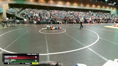 126 lbs Cons. Round 4 - Ricky Abell, Granite Bay vs Marcas Ricci, Lowry