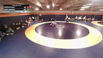 63-68 lbs Round 2 - Rhett Roberts, Westlake Wrestling Club vs Magnus Trout, Northside Wrestling Club