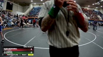 132 lbs Cons. Round 3 - AJ Stefko, St. Mary`s Ryken vs Alex McDowell, John Carroll
