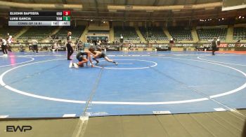 80 lbs Consi Of 16 #1 - Elijohn Baptista, Goldenbacks vs Luke Garcia, Team Valley Wrestling Club
