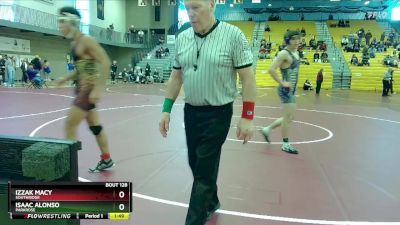 157 lbs Cons. Round 3 - Izzak Macy, Southridge vs Isaac Alonso, Parkrose
