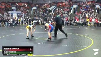 112 lbs Quarterfinal - Jackson Blair, Ida Elite WC vs Jeremiah Craft Jr, Mason WC