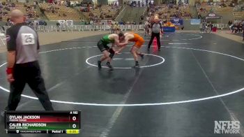 A 182 lbs Cons. Round 3 - Caleb Richardson, East Hamilton vs Dylan Jackson, Pigeon Forge