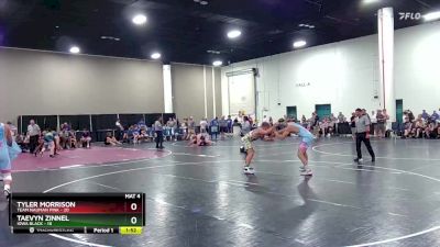 190 lbs Round 4 (8 Team) - Taevyn Zinnel, Iowa Black vs Tyler Morrison, Team Nauman Pink