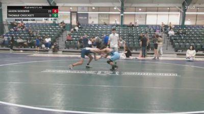 132 lbs Round 2 - Jaxon Seeders, STC vs Thomas Crockett, Eagles Nest