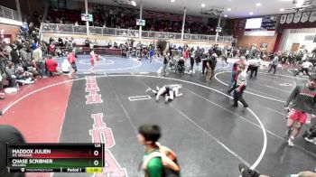 126 lbs Cons. Round 2 - Maddox Julien, Mt. Spokane vs Chase Scribner, Kellogg