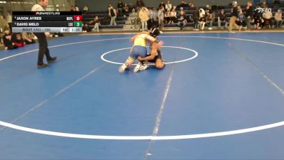 150 lbs 3rd Place Match - Jaxon Ayres, North Platte vs David Melo, Lincoln Southeast