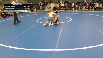 150 lbs 3rd Place Match - Jaxon Ayres, North Platte vs David Melo, Lincoln Southeast